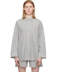 By Malene Birger White & Blue Derris Shirt Qznavy