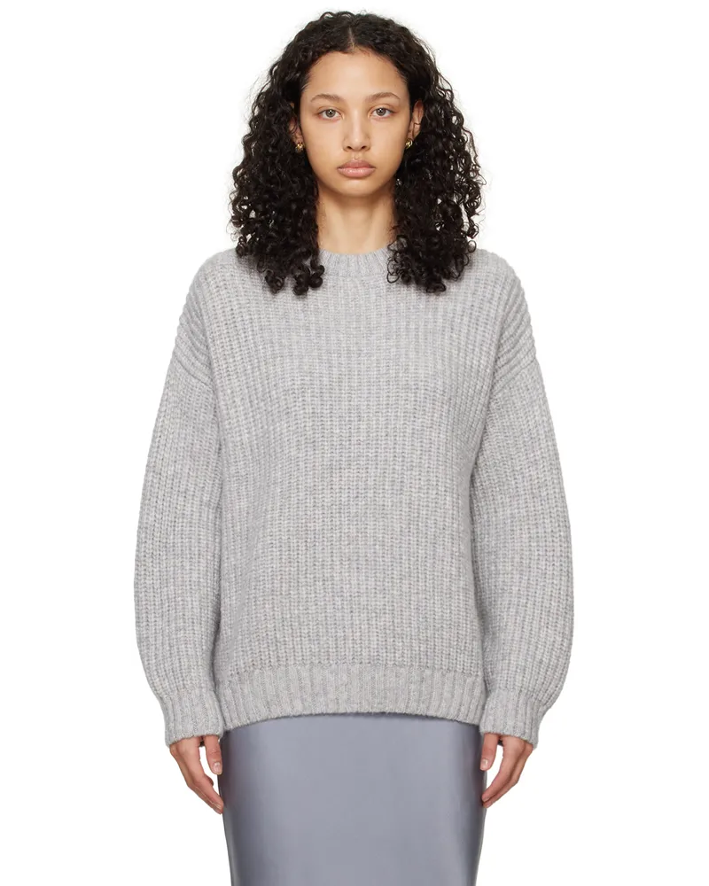 Anine Bing Gray Sydney Sweater Grey