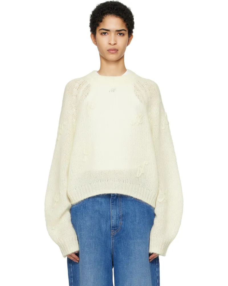 Axel Arigato Off-White 'Greys Embroidered' Sweater Off