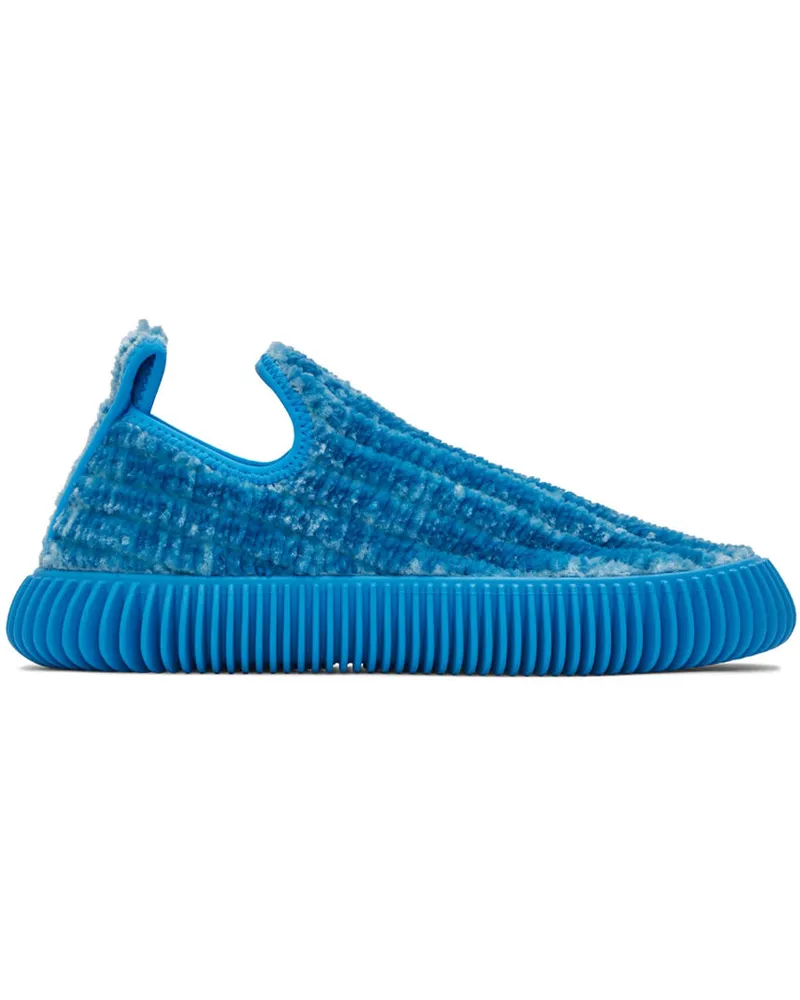 Bottega Veneta Blue Ripple Sneakers 5076-wave