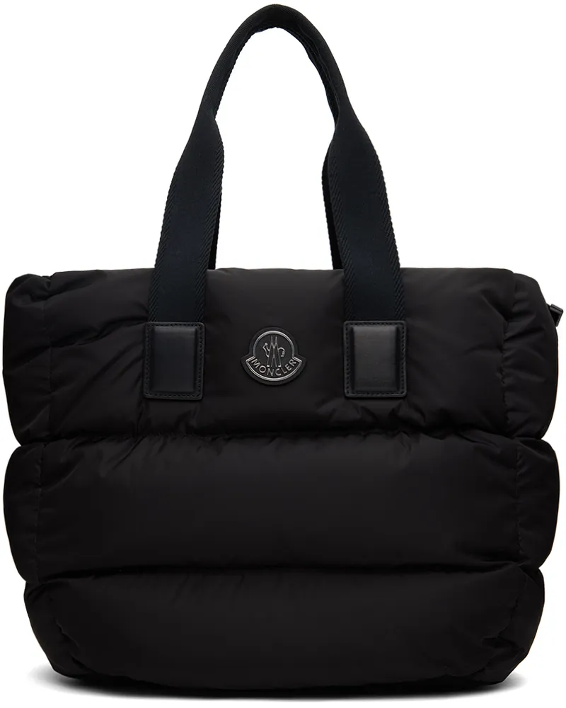 Moncler Black Down Caradoc Tote 999