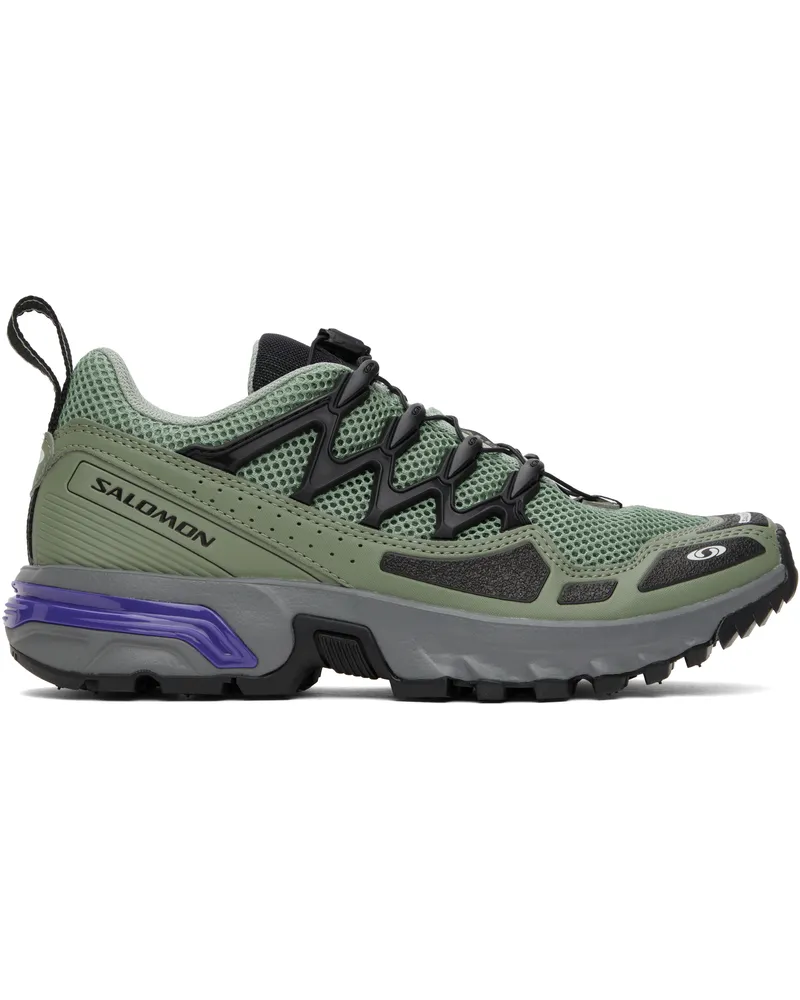 Salomon Khaki ACS OG Sneakers Greenmilieu