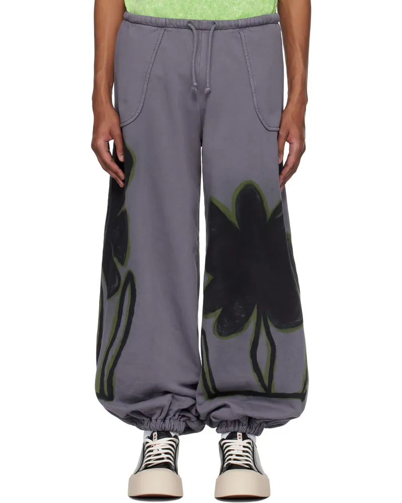 Collina Strada Purple XL Sweatpants Midnight