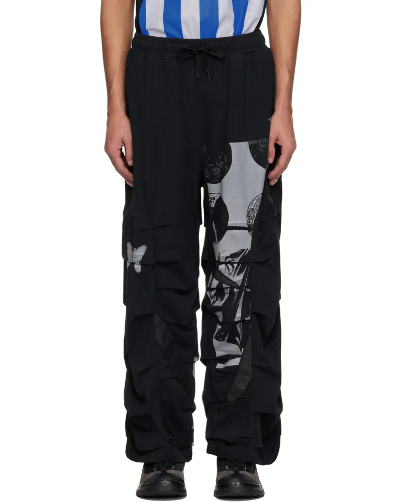 Perks and Mini Black Equinox Flower Trousers Black