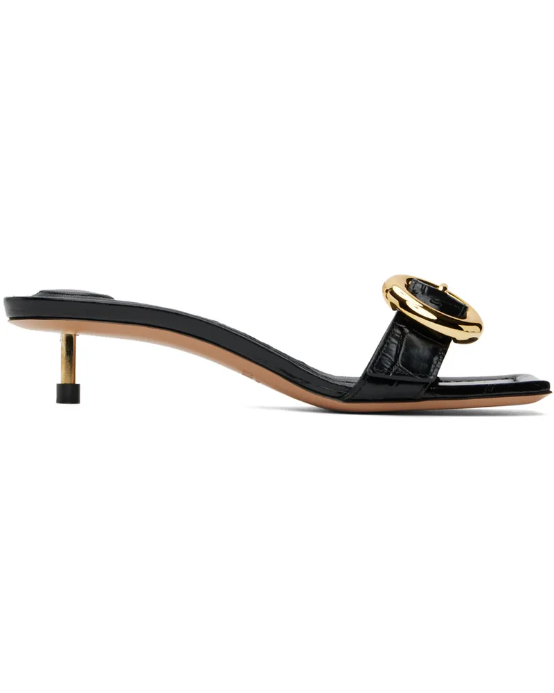 Jacquemus Black 'Les sandales Regalo basses' Heeled Sandals 990