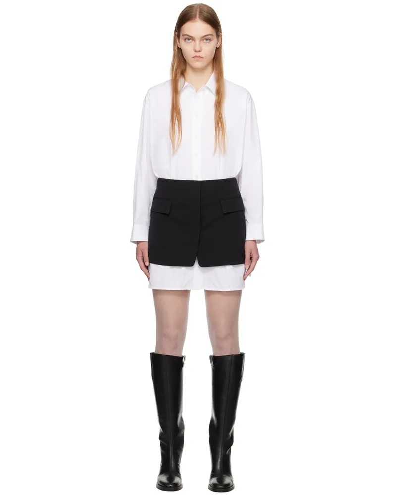 JUUN.J White Layered Minidress 1
