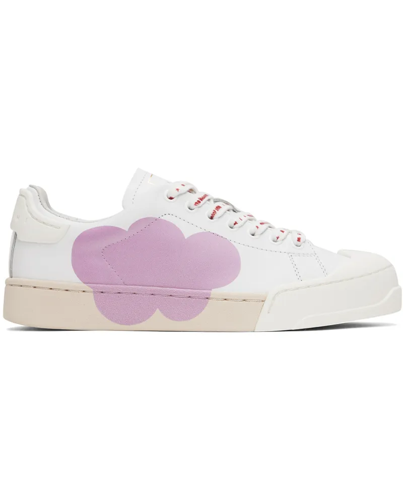 Marni White Dada Bumper Sneakers Zo579