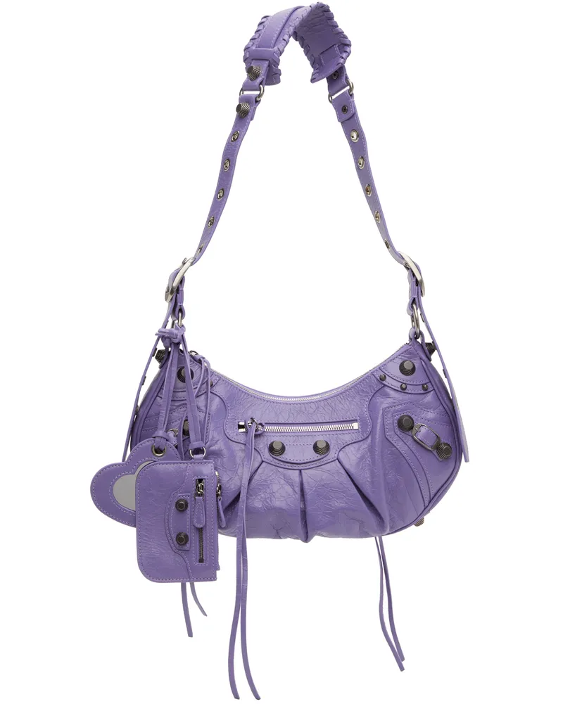 Balenciaga Purple Small 'Le Cagole' Bag 5407