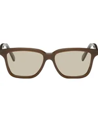 Totême Brown 'The Squares' Sunglasses Umber