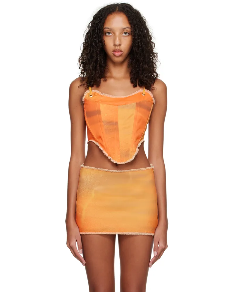 BINYA SSENSE Exclusive Orange Ruta Tank Top Getares