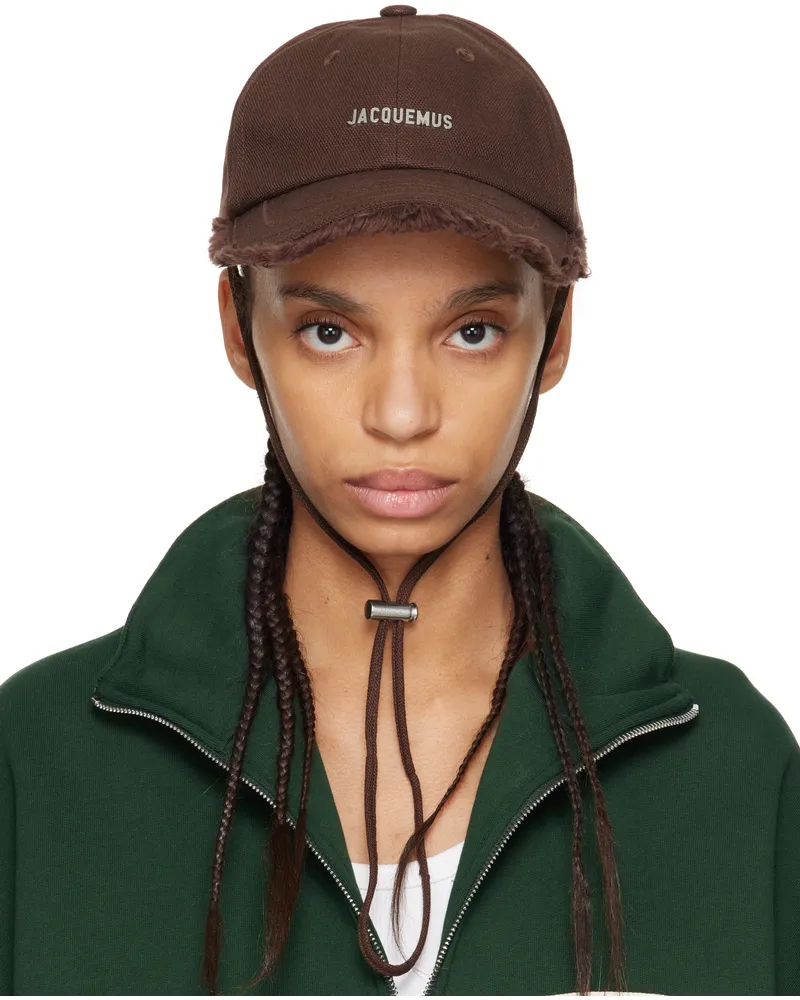 Jacquemus Brown 'The Artichaut' Cap 850