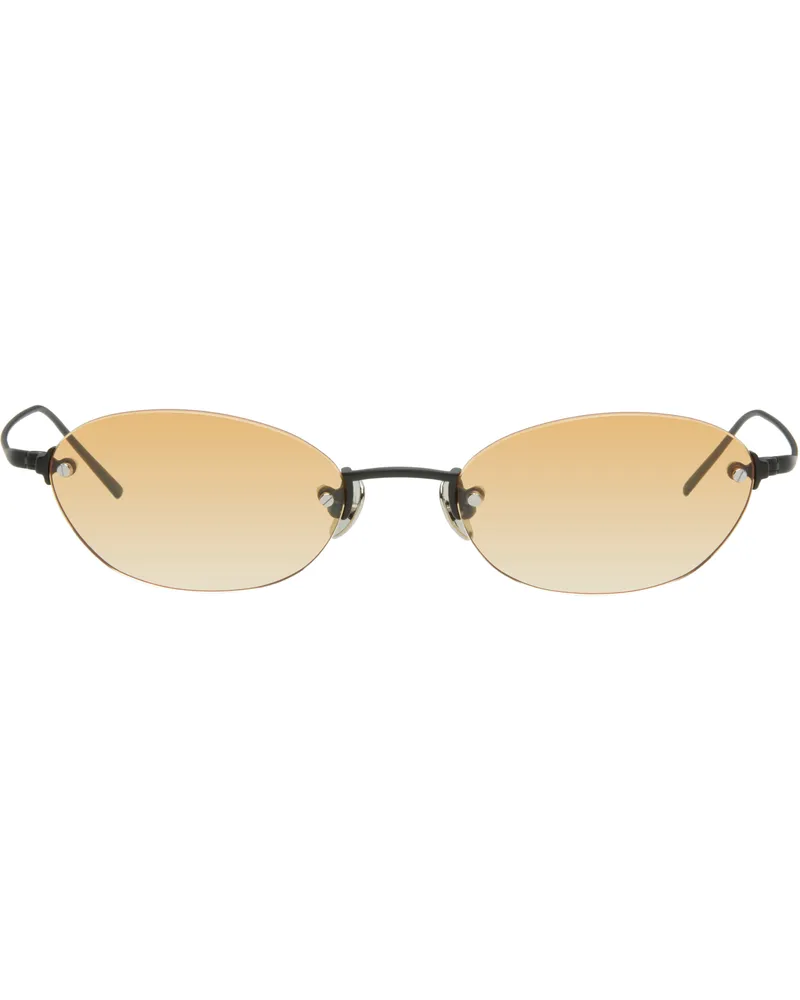 AKILA SSENSE Exclusive Black & Orange IO Sunglasses Matte