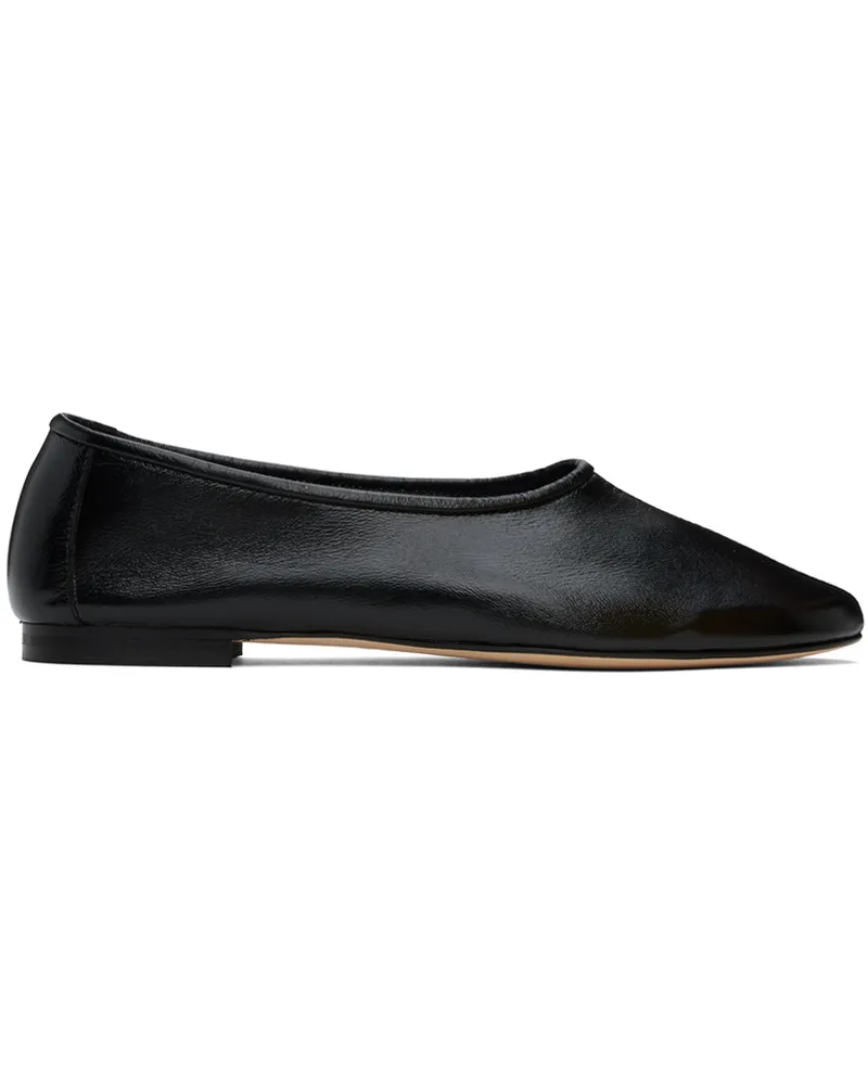 by FAR Black Prudence Ballerina Flats Bkblack