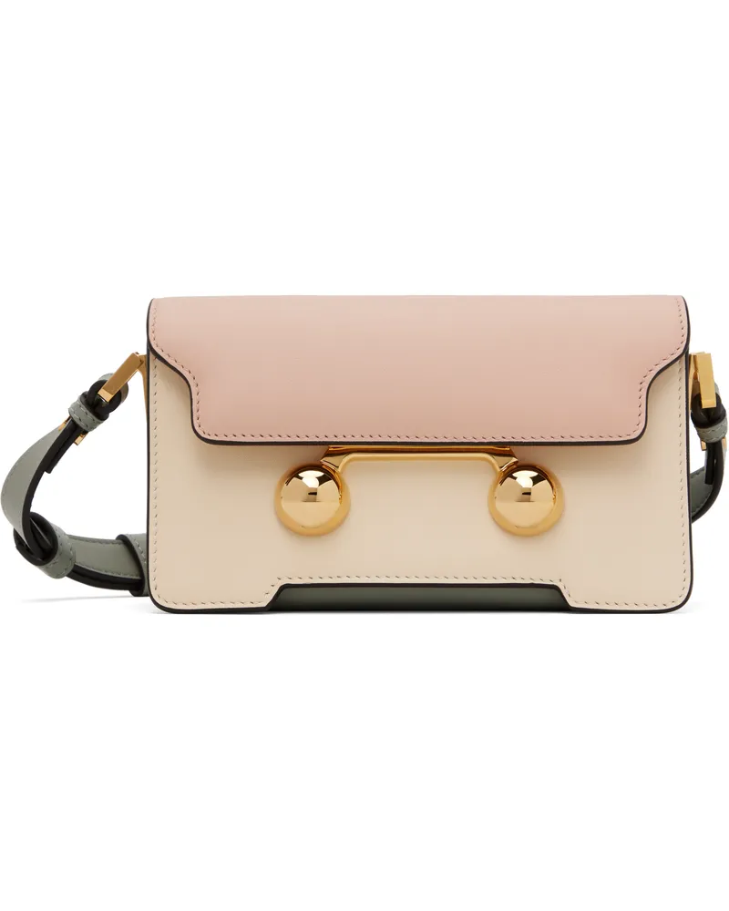 Marni Multicolor Leather Trunkaroo Mini Shoulder Bag Zo878