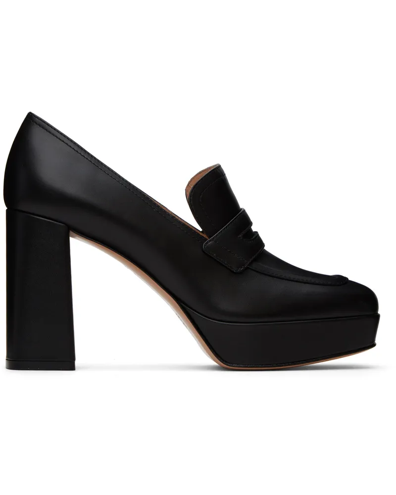 Gianvito Rossi Black Rouen Heels Black
