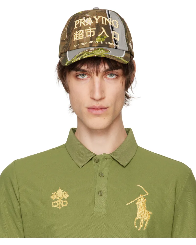 Praying Khaki Business Cap Camo