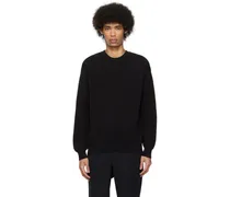 Black Super Hard Twist Sweater