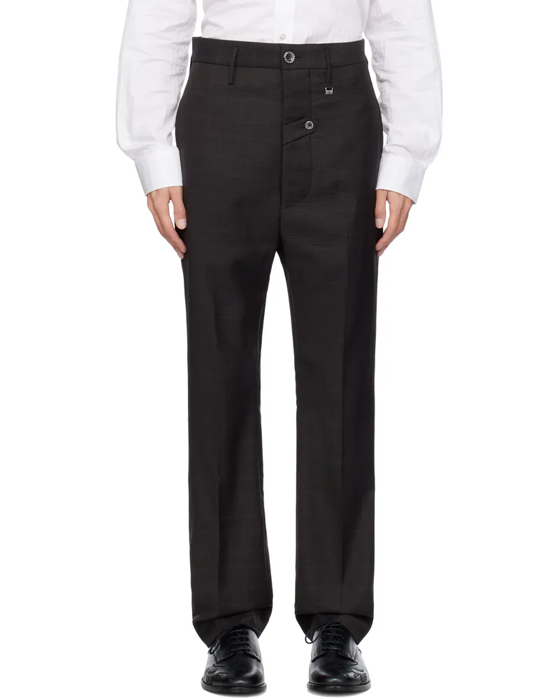 Vivienne Westwood Brown Pull Down Trousers Aw24-n209