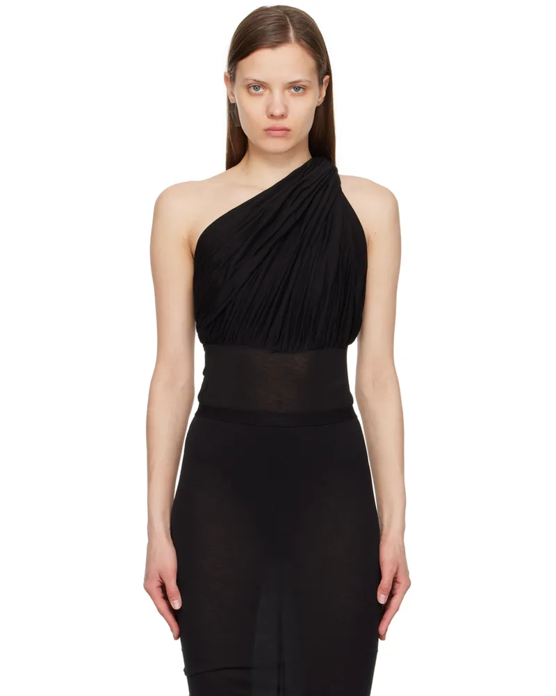 Rick Owens Black Twist Bodysuit 09