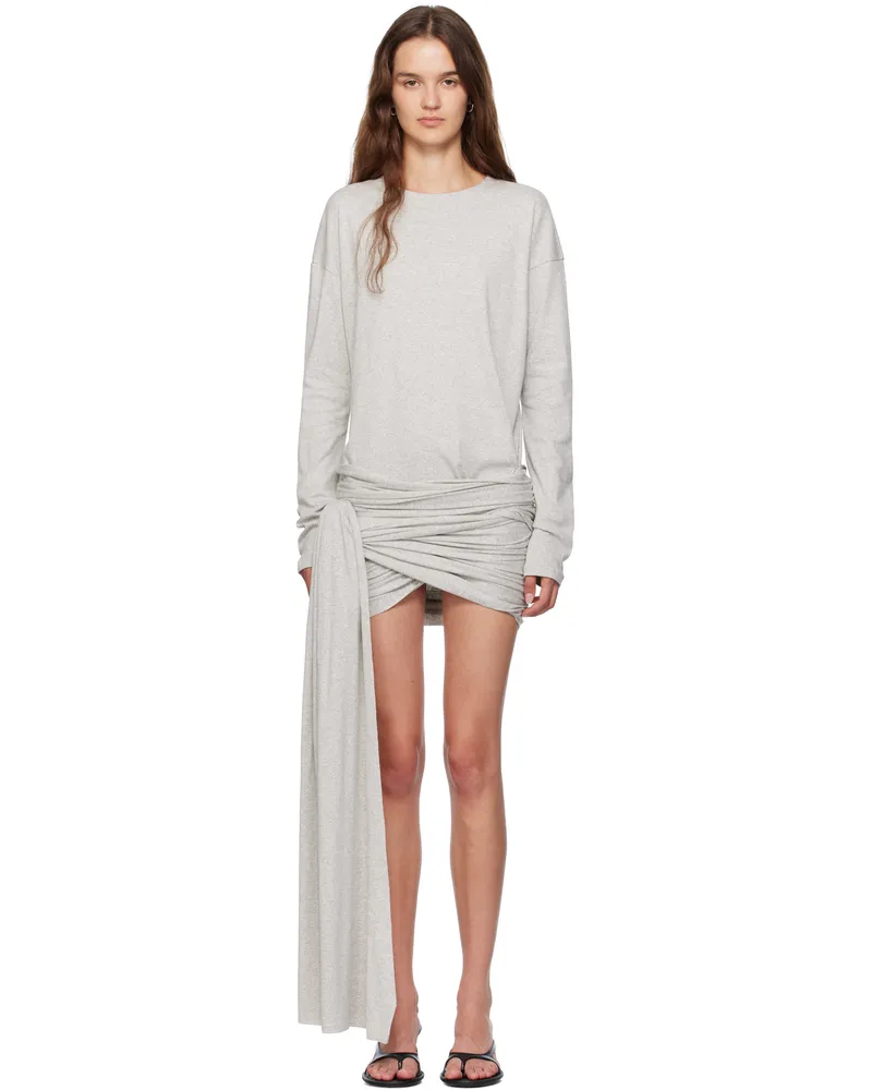 GIMAGUAS Gray Ashley Minidress Grey