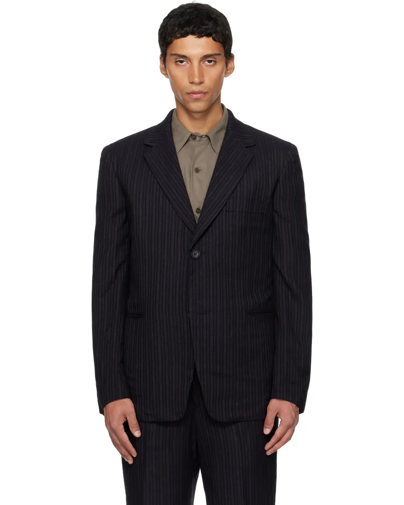 Yohji Yamamoto Black Suit RY Heather ST CDH 2BS Blazer 1