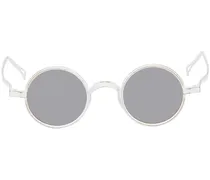 White Uma Wang Edition 'The Victorian' Sunglasses