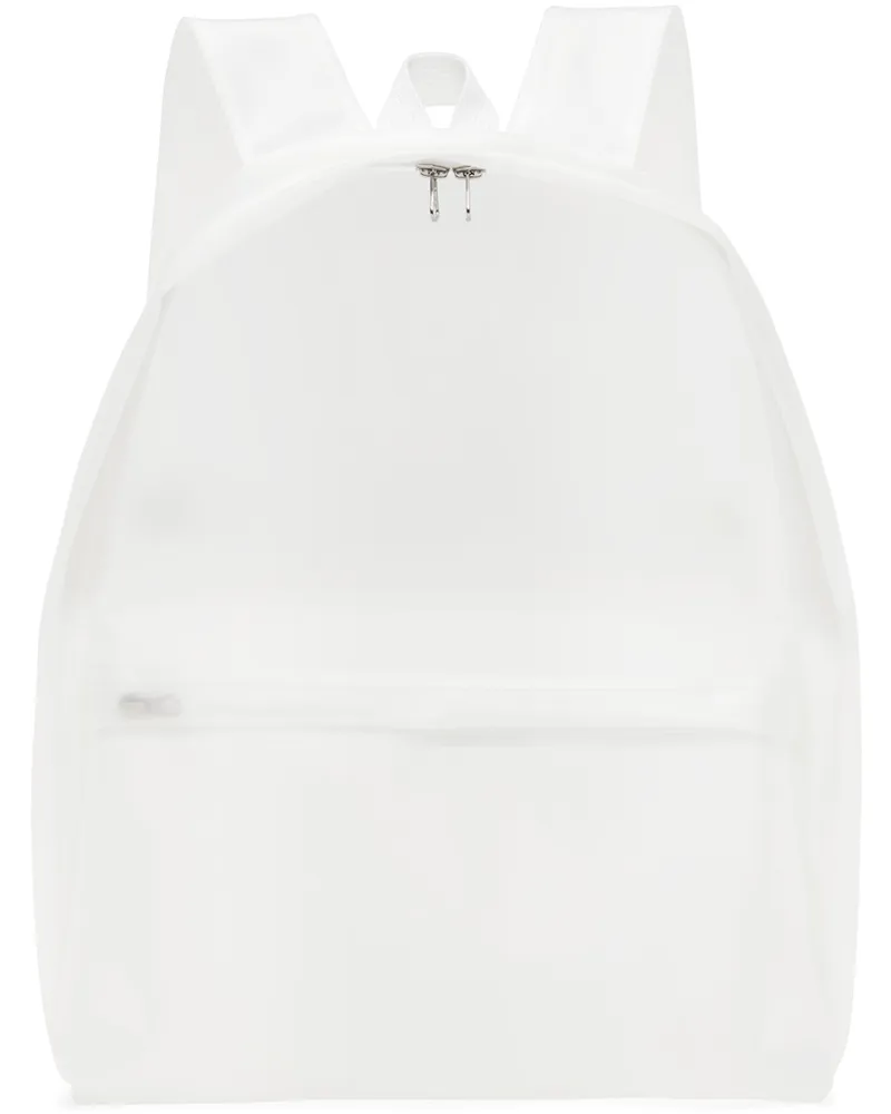 AMOMENTO White TPU Backpack White