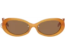 SSENSE Exclusive Orange Drew Sunglasses