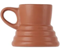 Brown No-Spill Mug