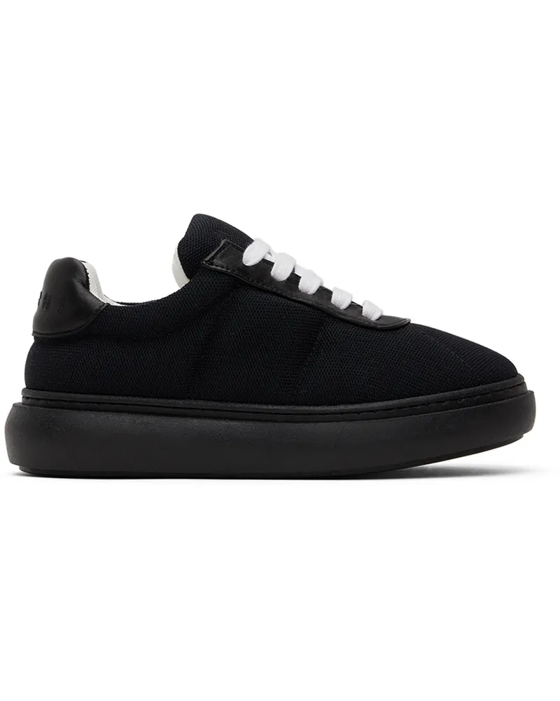 Marni Kids Black Padded Sneakers Black