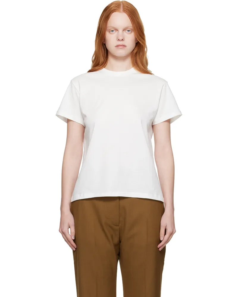 Studio Nicholson Off-White Marine T-shirt Off