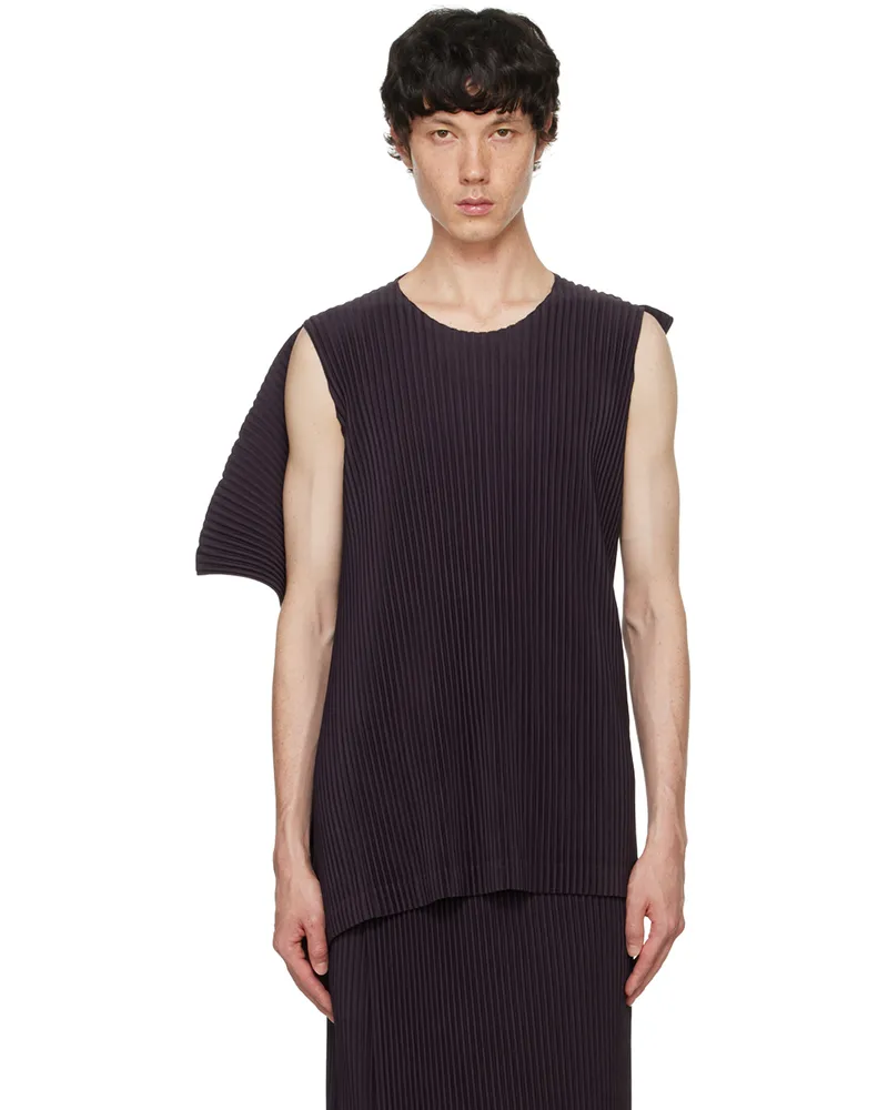 Issey Miyake Purple RB Color Palette 1 Tank Top 84-plum