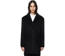 Black Single Breasted Coat