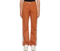 Orange Gradient Jeans