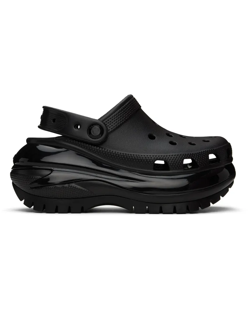 Crocs Black Mega Crush Clogs Black