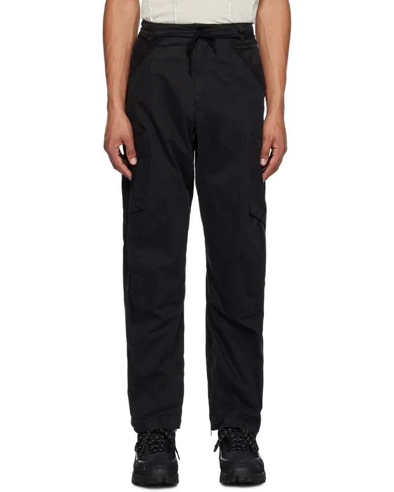 Hyein Seo Black Pocket Trousers Black