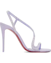 Christian Louboutin Purple Rosalie Strass 100 Heeled Sandals Llil