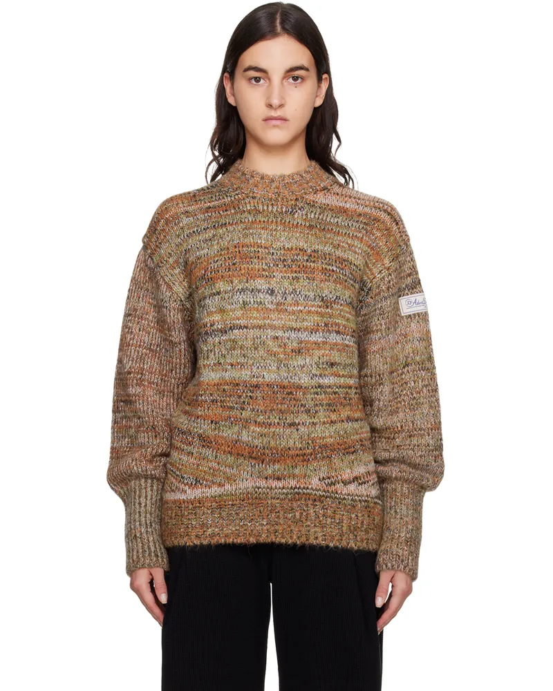 Adererror Multicolor Marled Sweater Orange