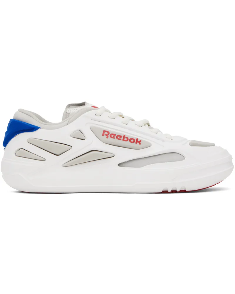 Reebok White & Blue Club C FWD Sneakers White