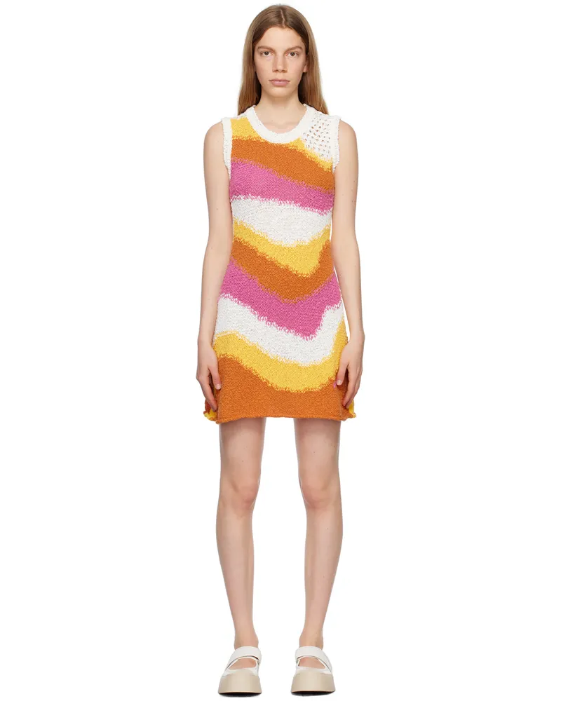 Marni Multicolor Embroidered Dress Wer20