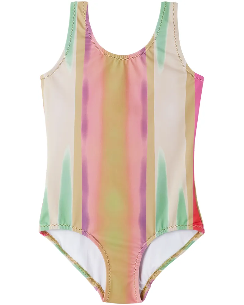 OAS Kids Multicolor Pop One-Piece Swimsuit Sunset
