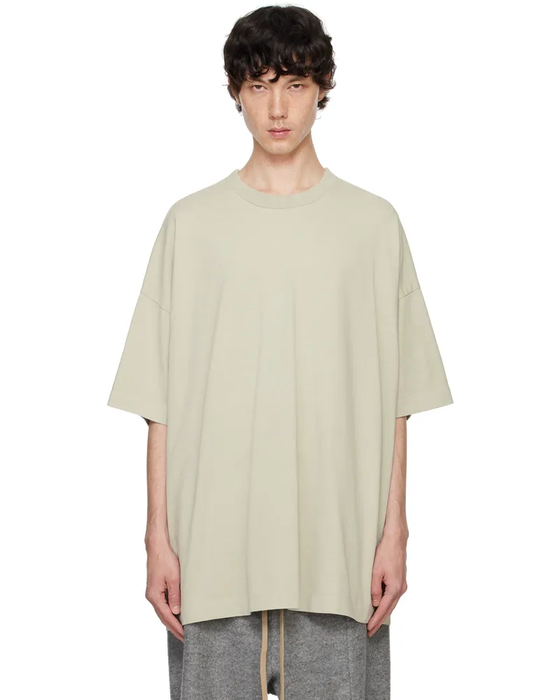 Fear of God Gray Heavy Cotton T-shirt Paris