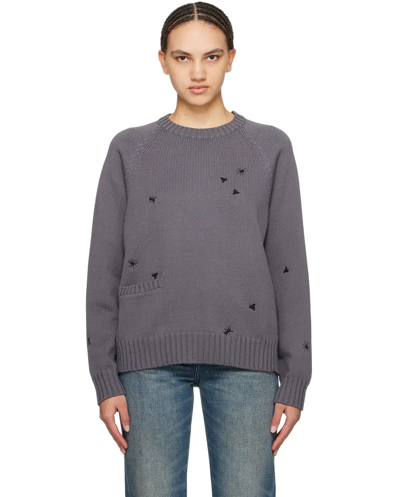 Undercover Gray Spider Sweater Gray