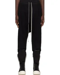 DRKSHDW by Rick Owens Black Slim-Fit Sweatpants Black