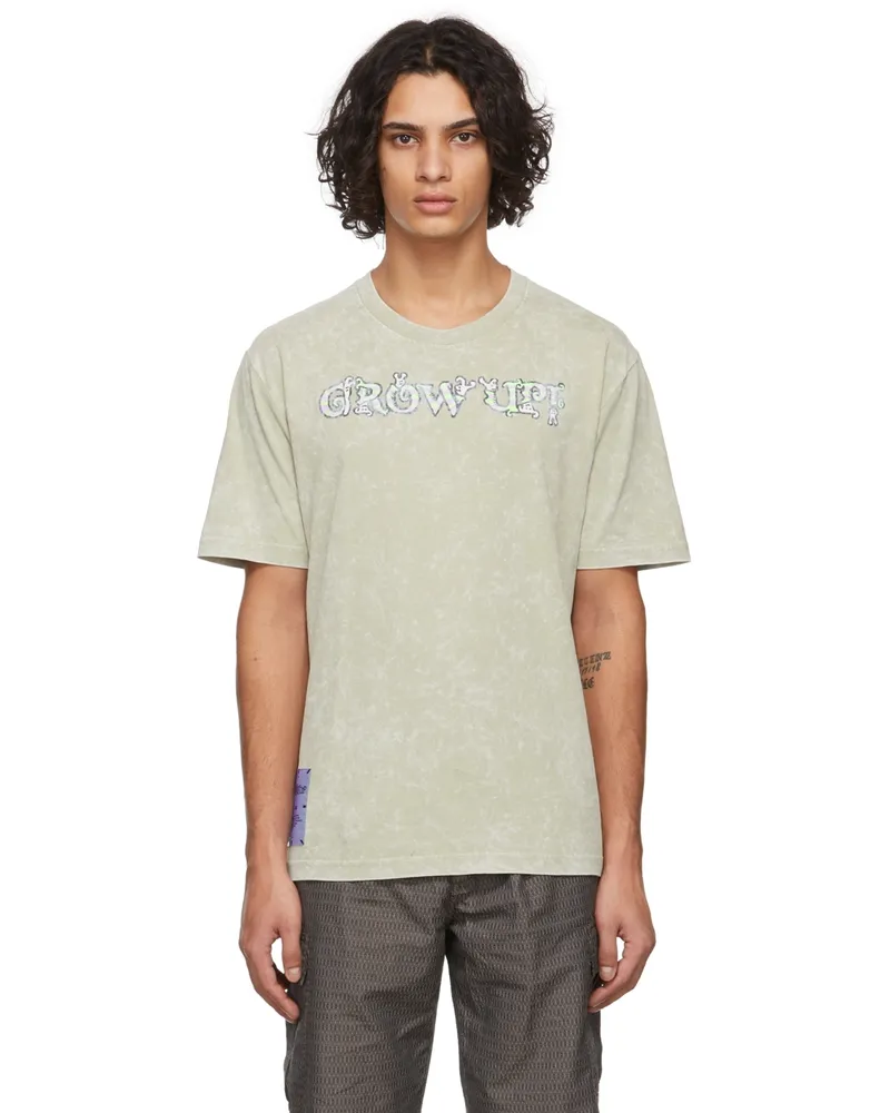 McQ Green Logo T-Shirt 3018