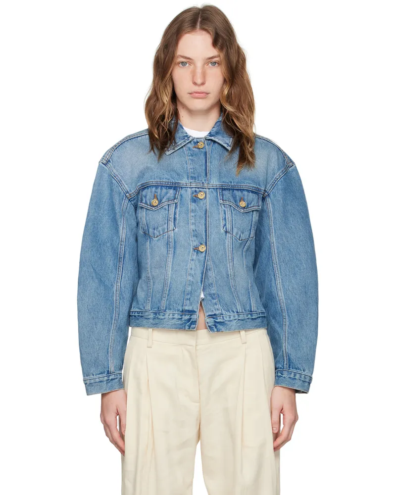 Jacquemus Blue La Casa 'La veste de-Nîmes' Denim Jacket 33c