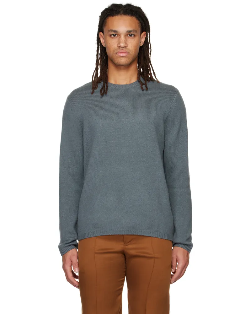 Vince Gray Crewneck Sweater Eucalyptus-305ecs