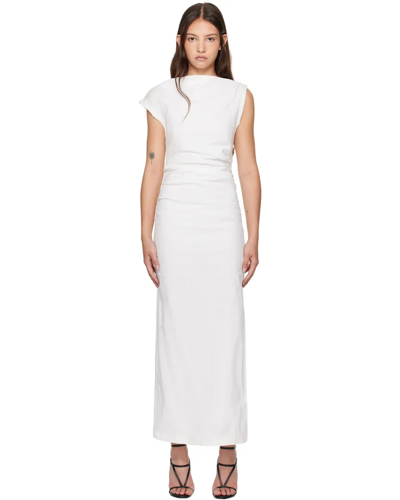 bec & bridge White Steffi Gather Maxi Dress White