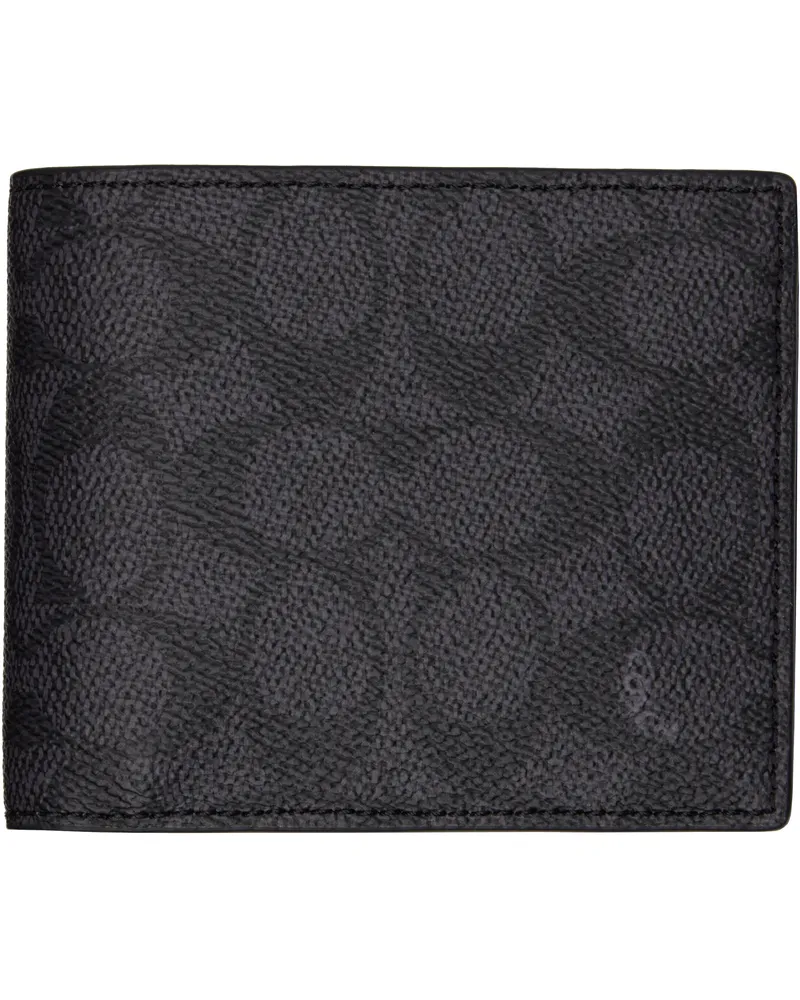 Black coach wallet deals