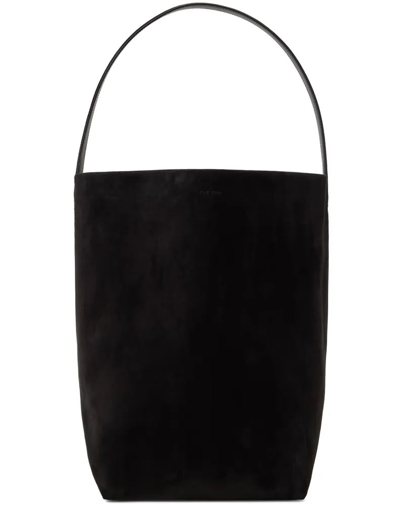 The Row Black Large N/S Park Tote Blk